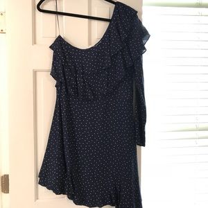 WAYF one shoulder dress
